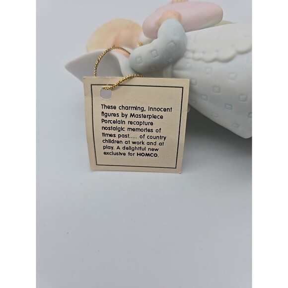 Homco Masterpiece Circle of Friends I Love Jesus 1994 Rare Retired Vintage - Picture 8 of 12